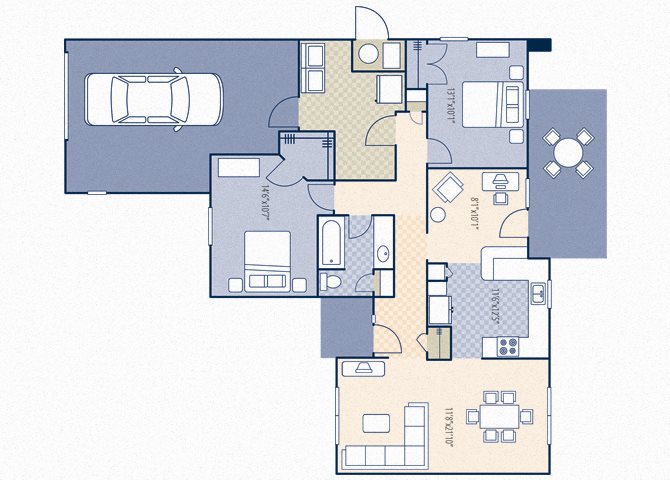 Chavez West floor plan - cannon family homes